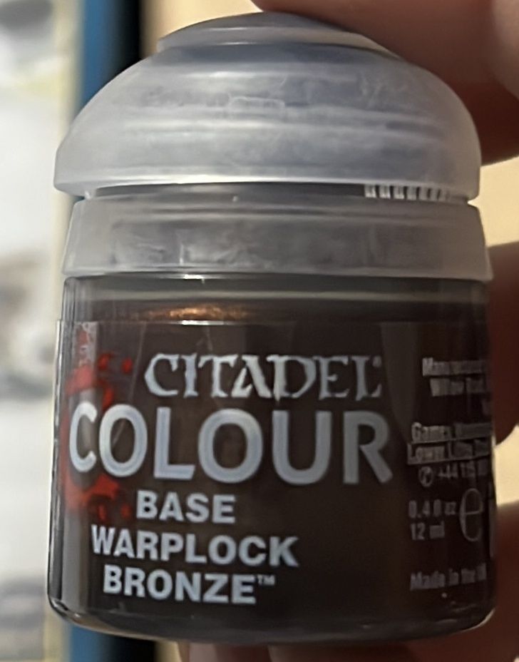 CITADEL COLOUR: BASE WARPLOCK BRONZE