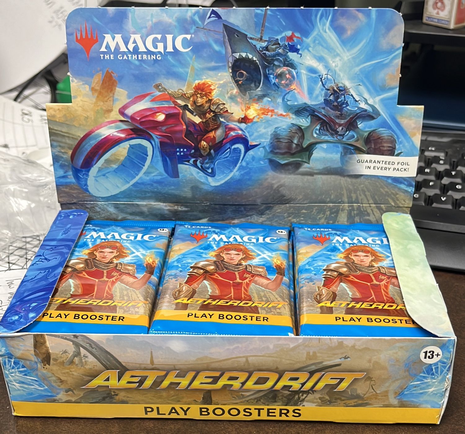 MTG Aetherdrift Play Booster Pack