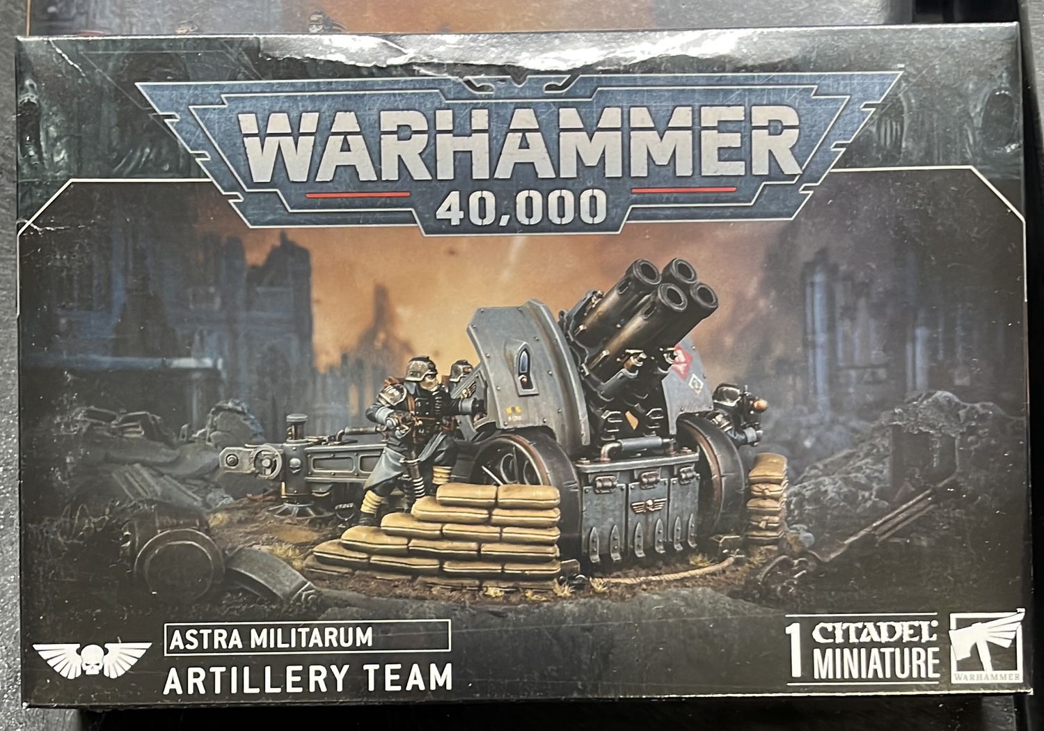 Warhammer 40K: Astra Militarum Artillery Team