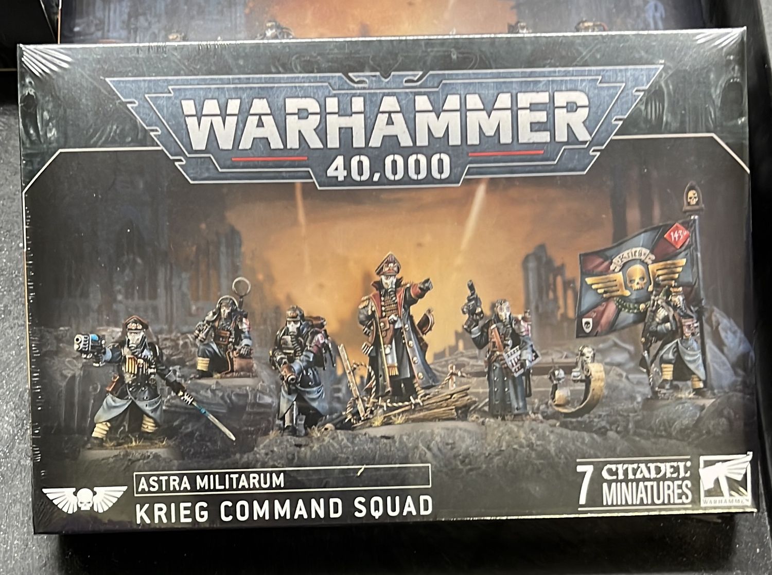 Warhammer 40K: Astra Militarum Krieg Command Squad