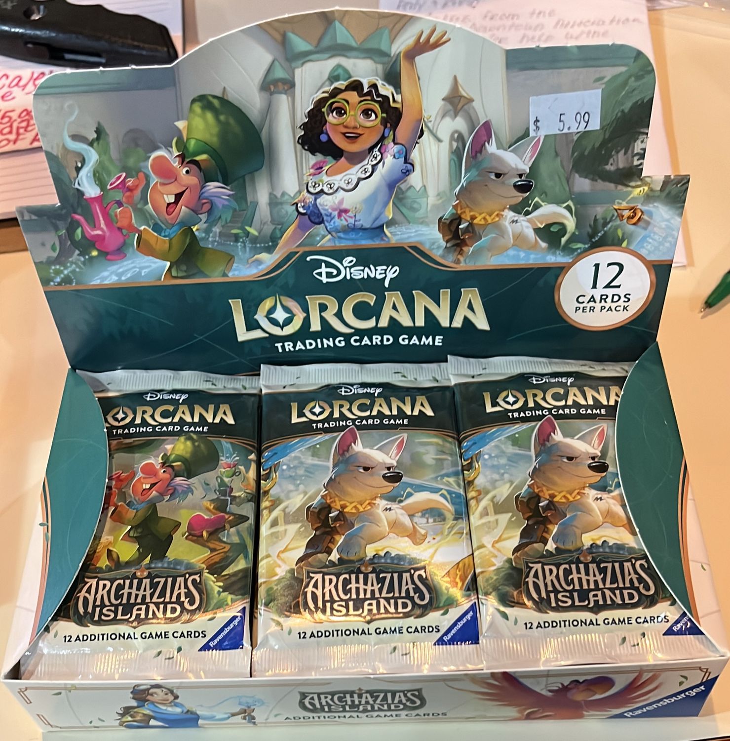 Lorcana Archazia‚Äôs Island booster pack