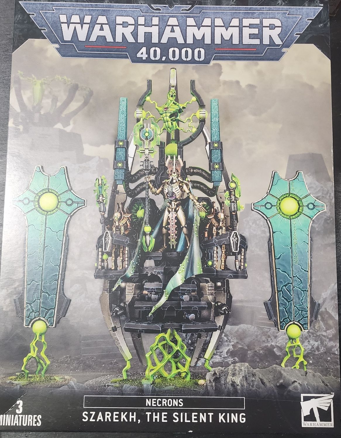 WARHAMMER 40K NECRONS SZAREKH THE SILENT KING