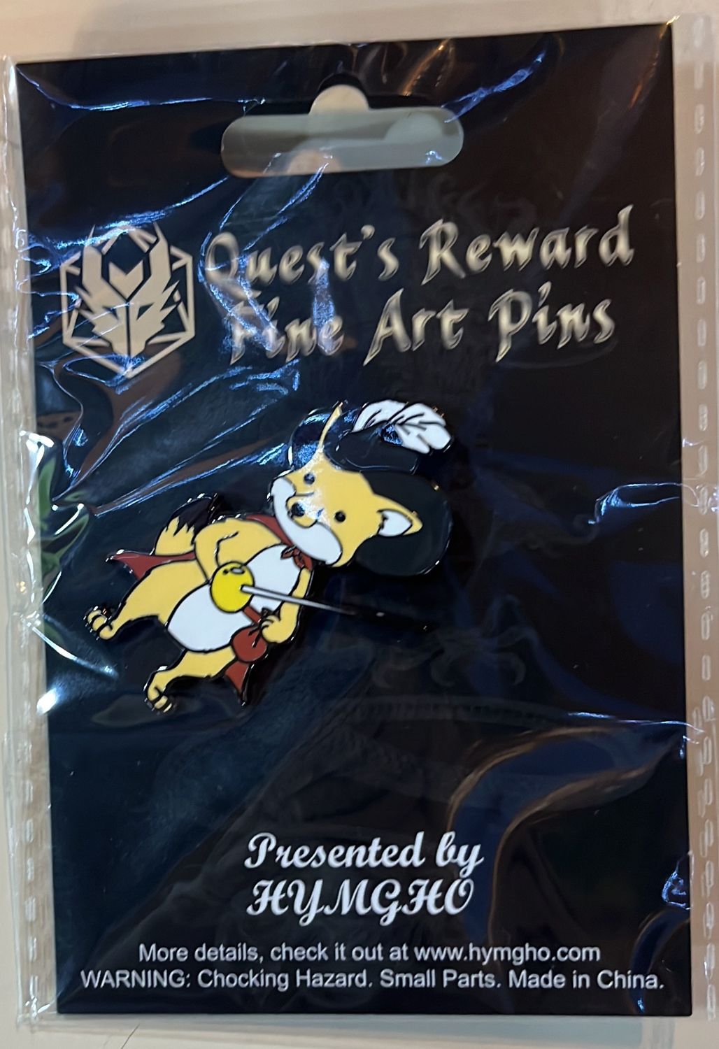 Quest Reward Fine Art Pin — Fox Ranger