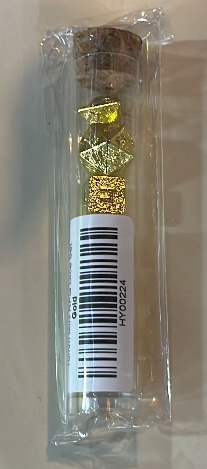 10MM MINI DICE SET — Gold
