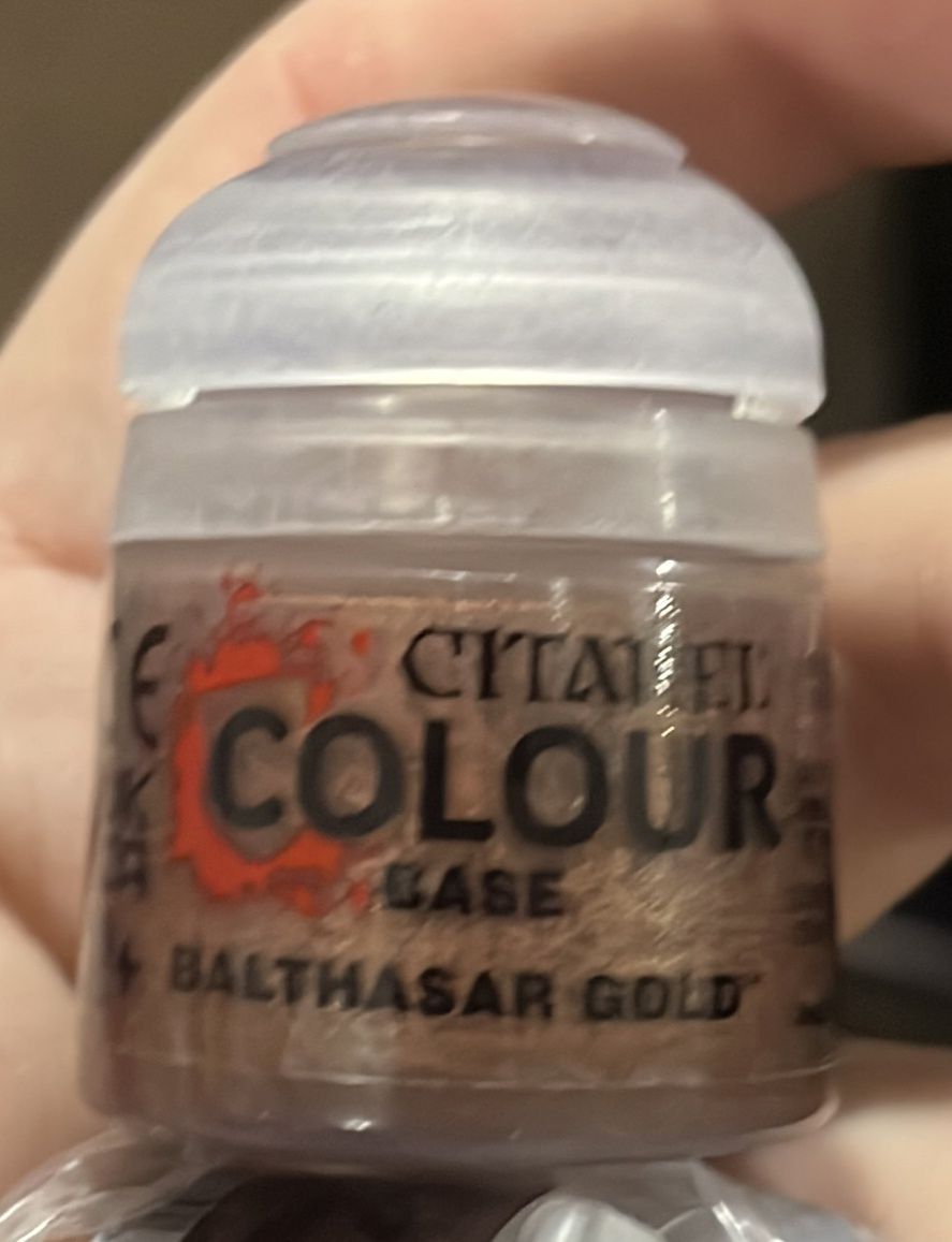Citadel Colour Base: Balthasar Gold