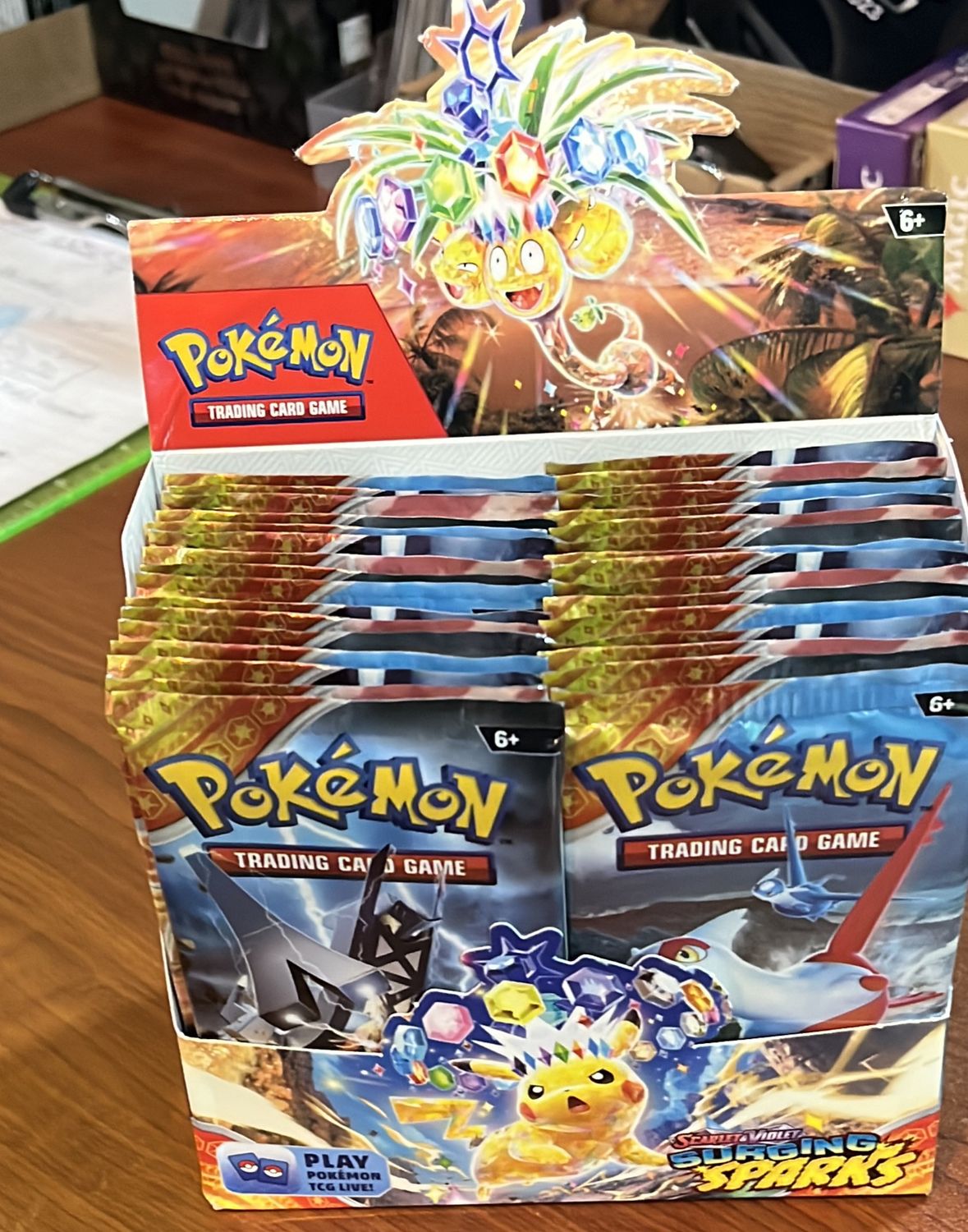 Pokémon TCG Surging Sparks Bosster Pack (Single)