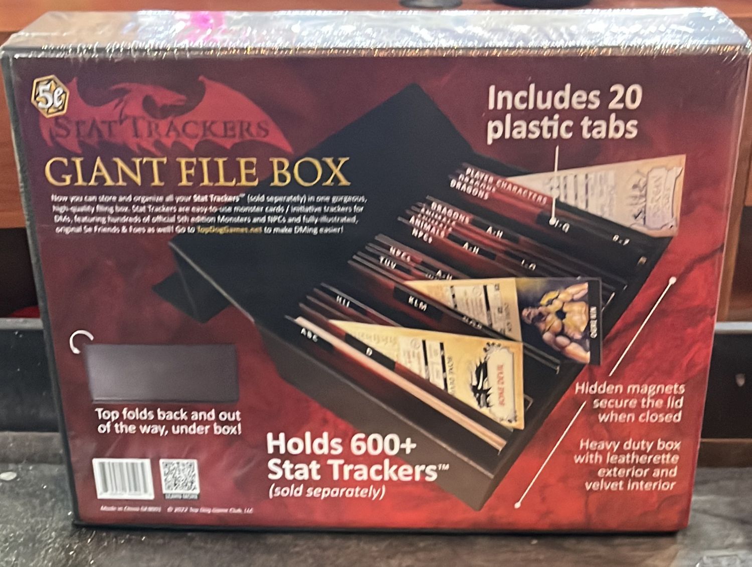 Stat Tracker File Box