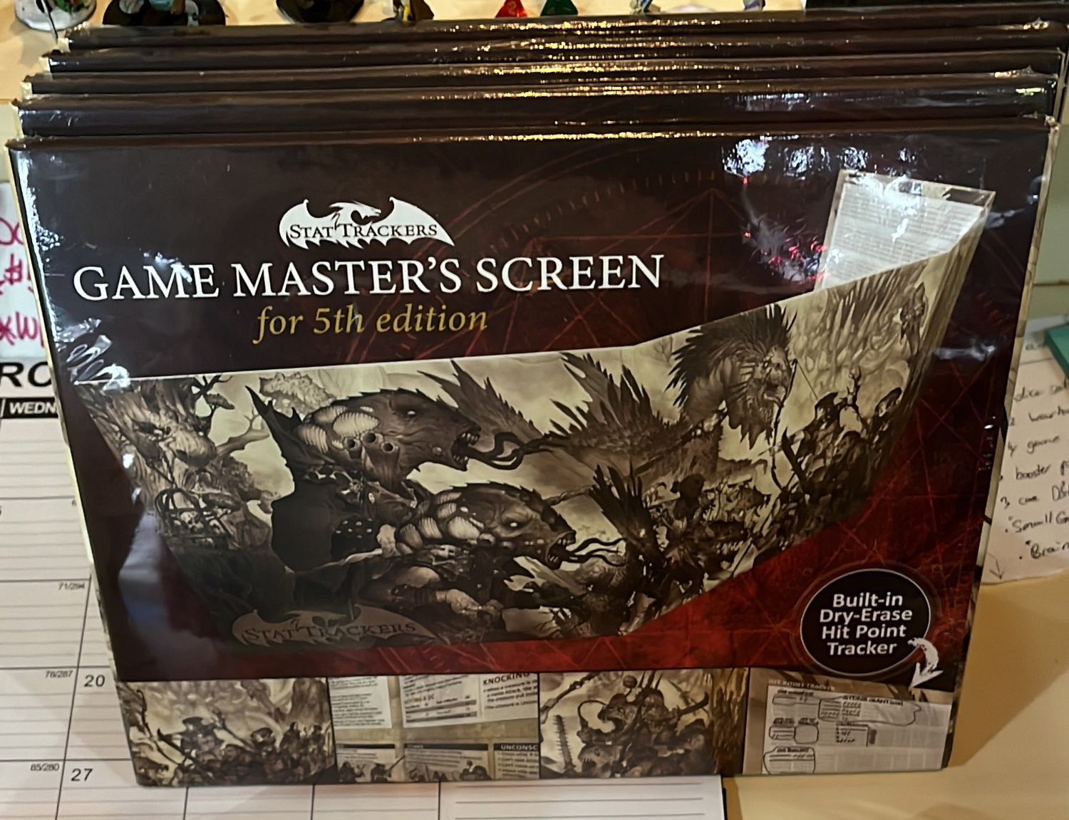 Dry Erase DM Screen