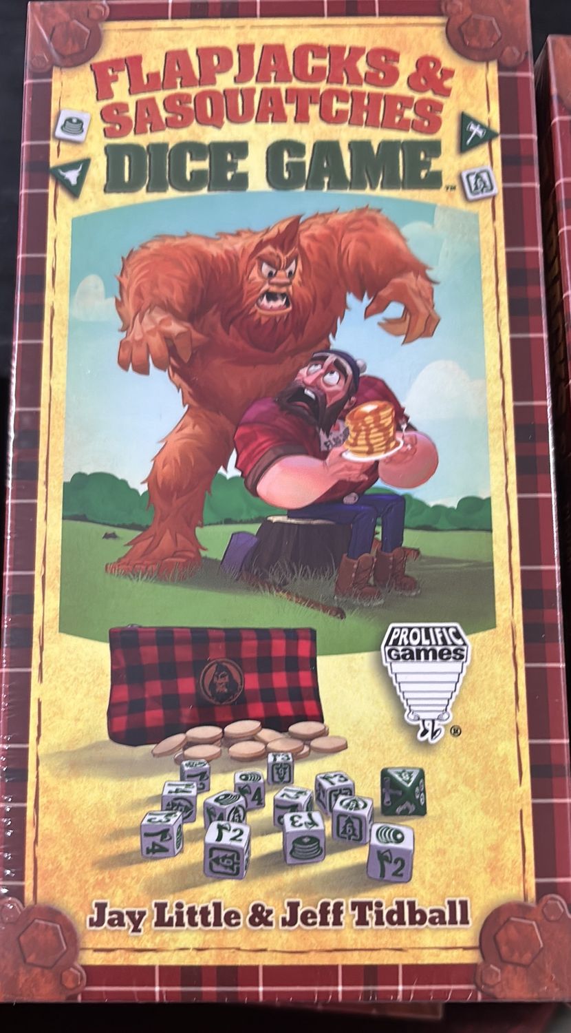 FLAPJACKS &amp; SASQUATCHES DICE GAME
