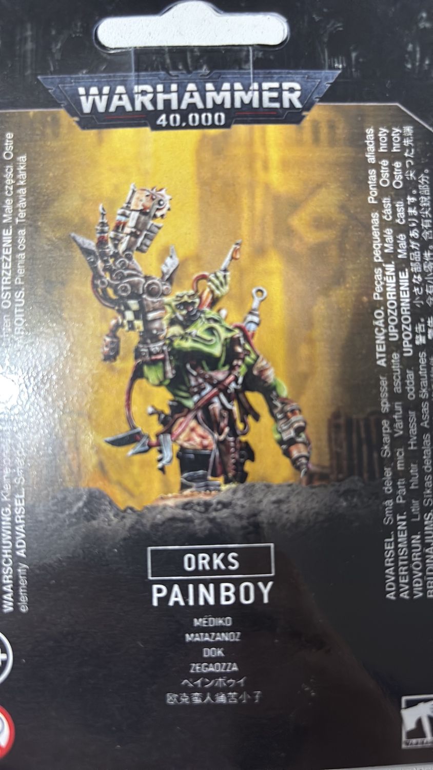 Warhammer 40k Orks Pain Boy