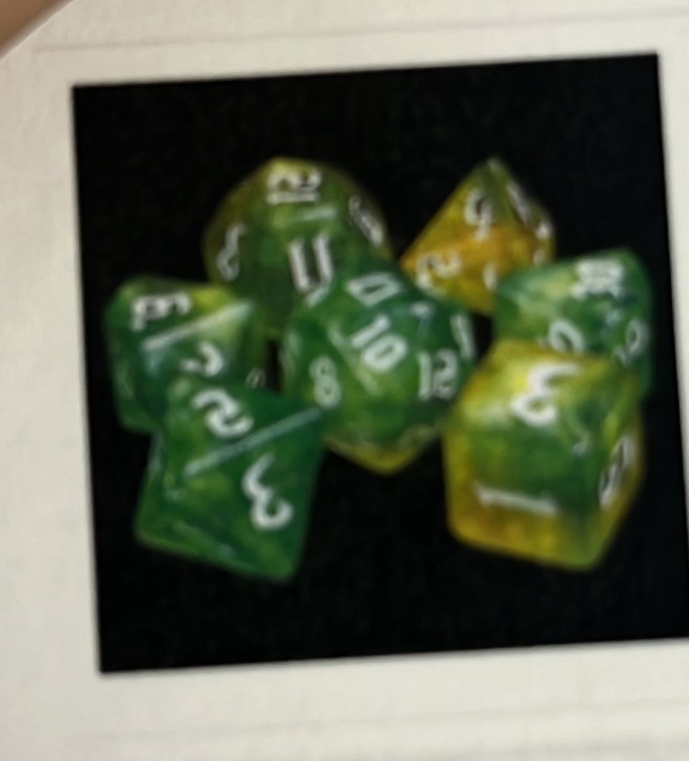 Fairy Tinker Dice Set