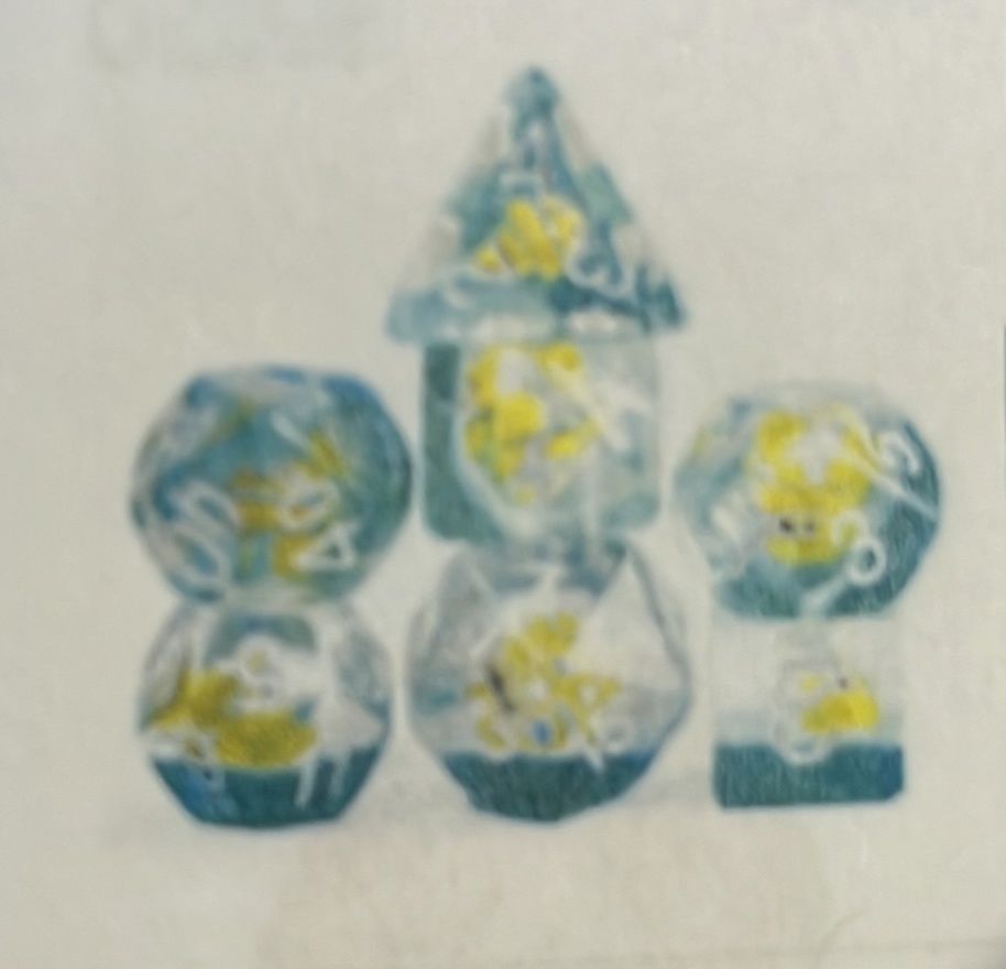 Fish Bowl dice Set