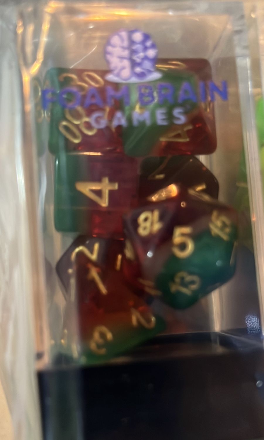 Watermelon Dice Set