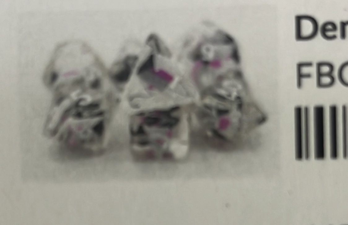 Demisexual Flag Dice Set