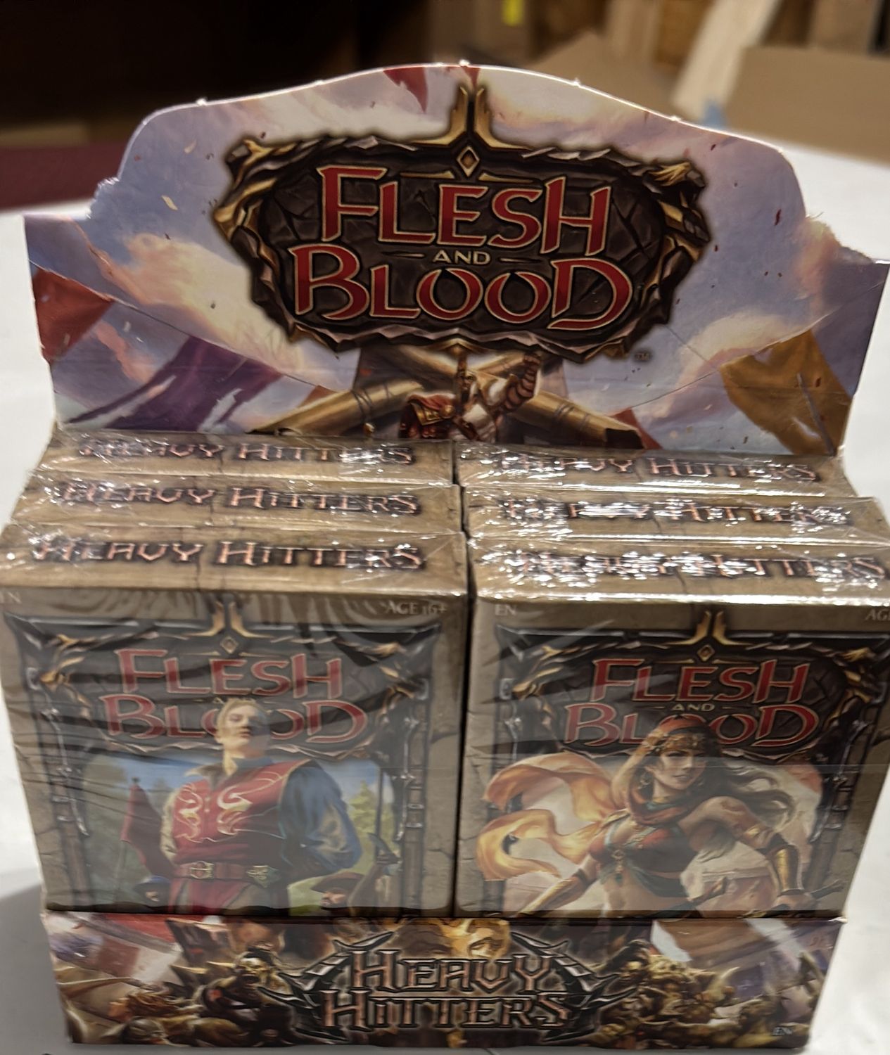 FLESH AND BLOOD HEAVY HITTERS STARTER DECKS