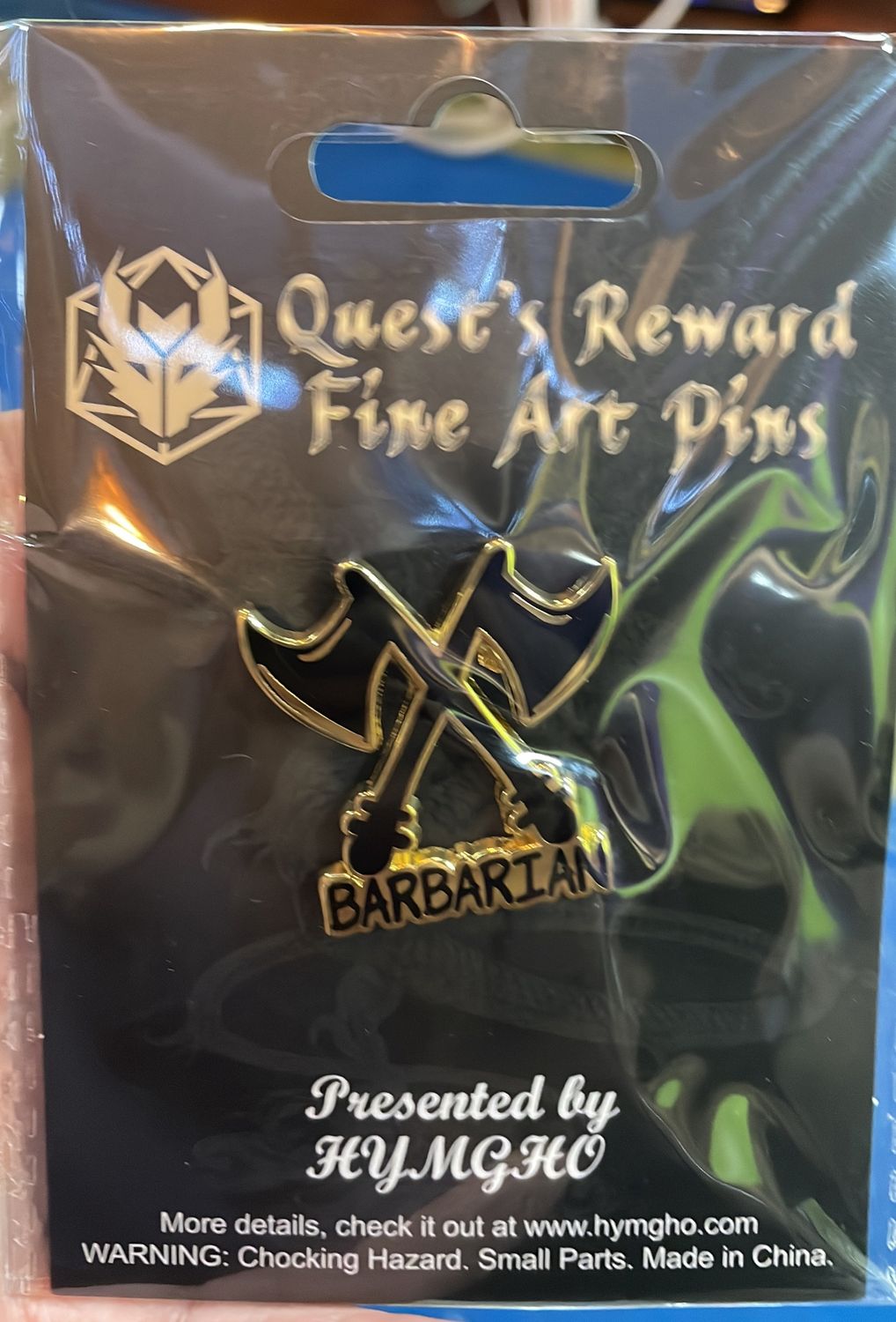 Barbarian Pin QRFAP