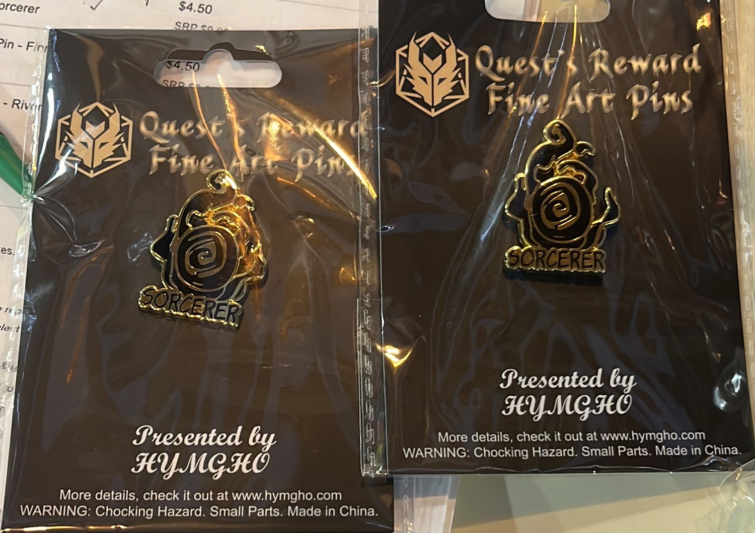 Sorcerer Pin QRFAP