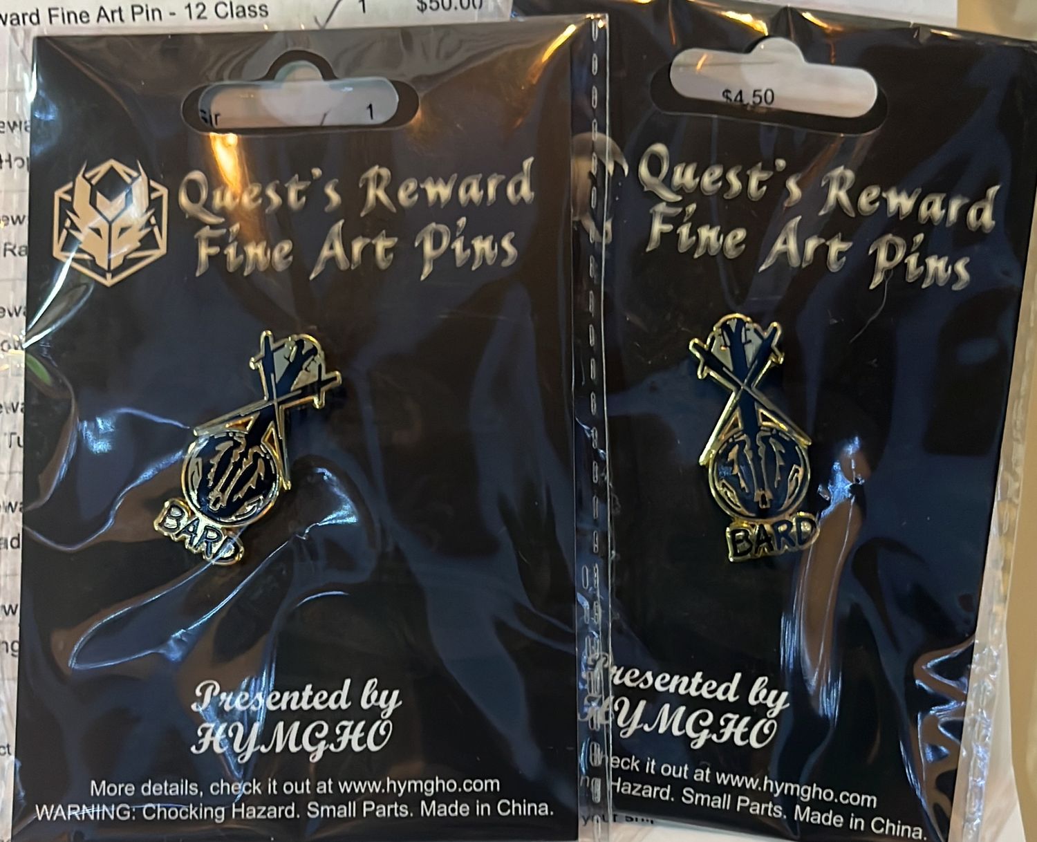 Bard Pin QRFAP