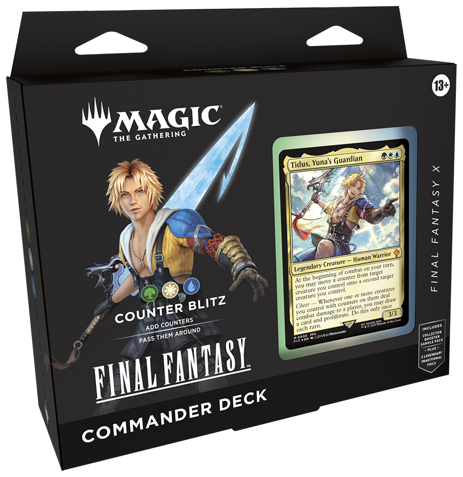 MTG FINAL FANTASY COMMANDER DECK COUNTER BLITZ