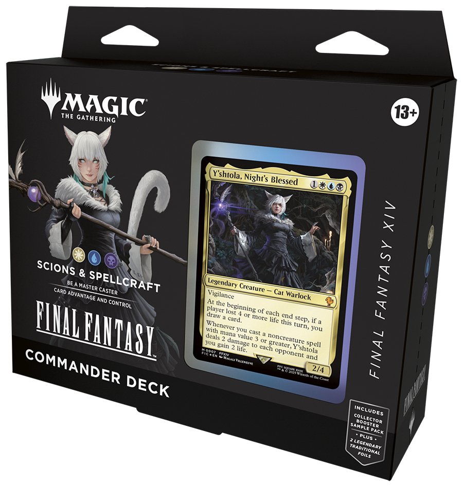 MTG FINAL FANTASY COMMANDER DECK SCIONS AND SPELLCRAFT