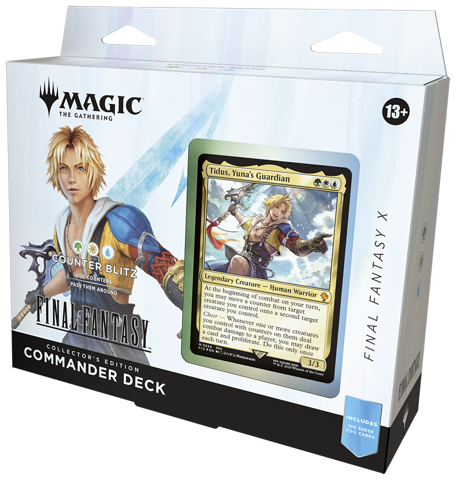 MTG FINAL FANTASY COLLECTOR COMMANDER DECK COUNTER BLITZ