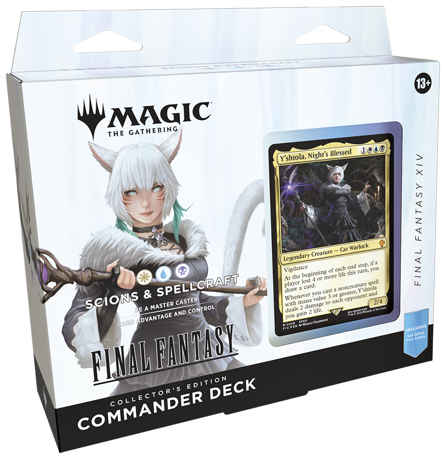 MTG FINAL FANTASY COLLECTOR COMMANDER DECK SCIONS AND SPELLCRAFT