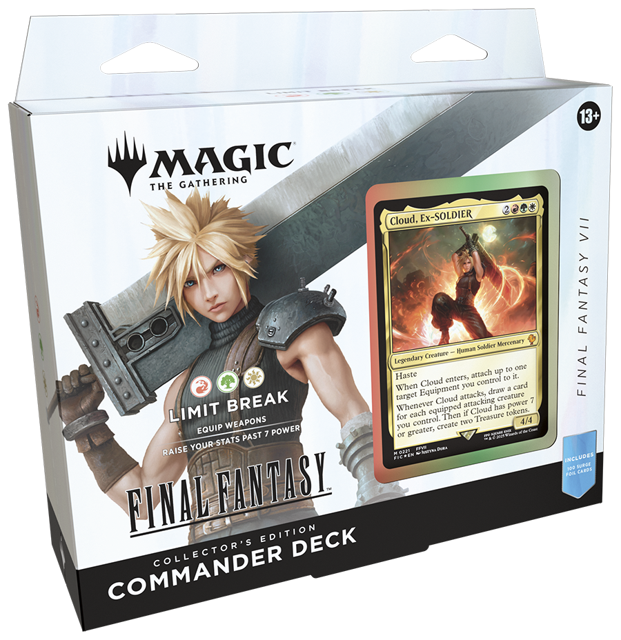 MTG FINAL FANTASY COLLECTOR COMMANDER DECK LIMIT BREAK