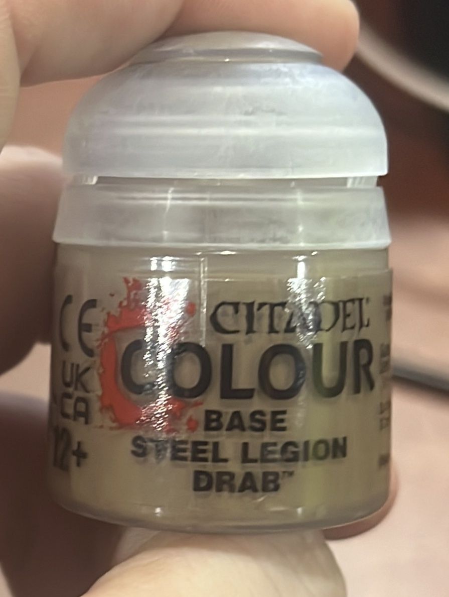 Citadel Colour Base: Steel Legion Drab