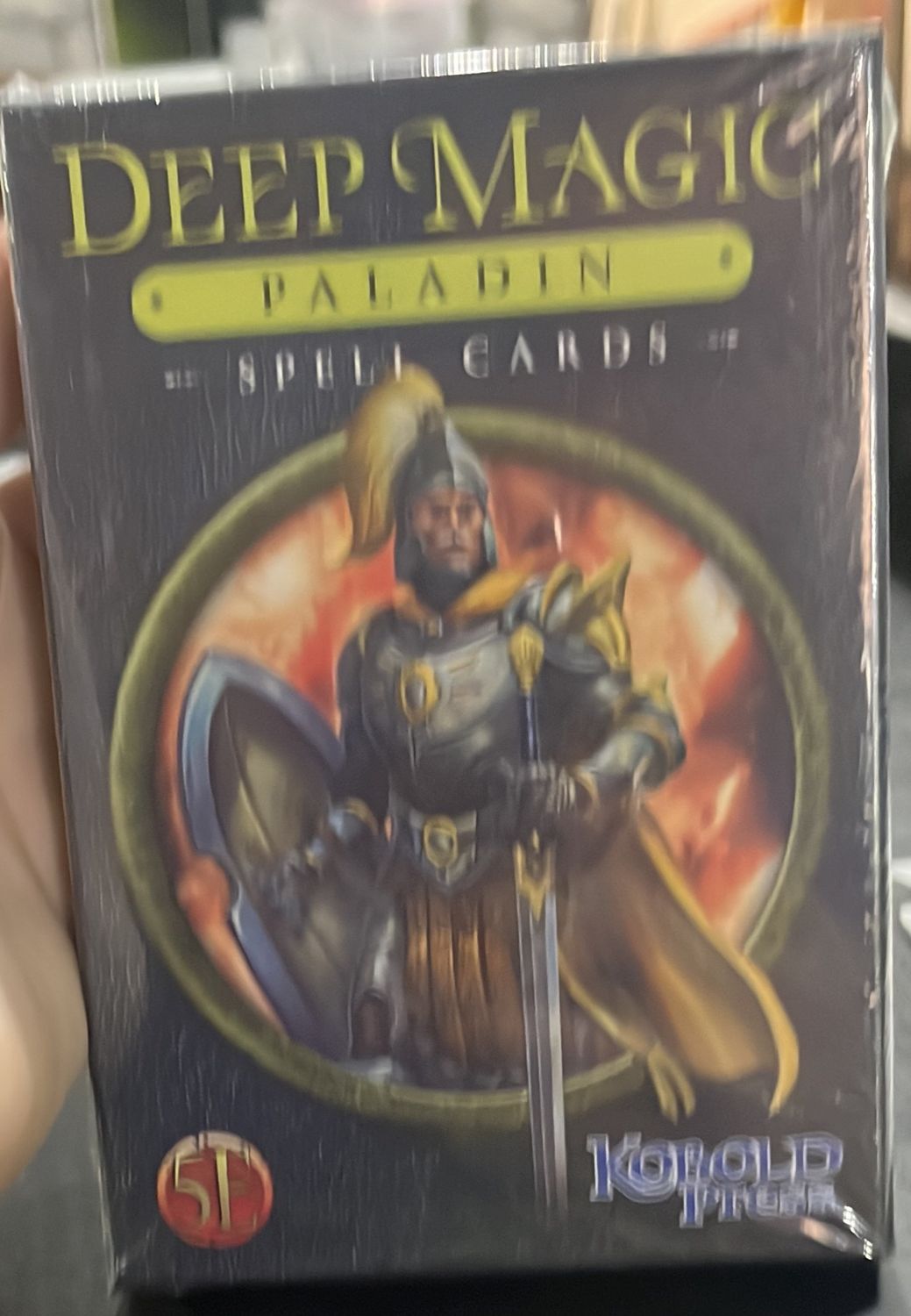 Deep Magic: Paladin spell cards