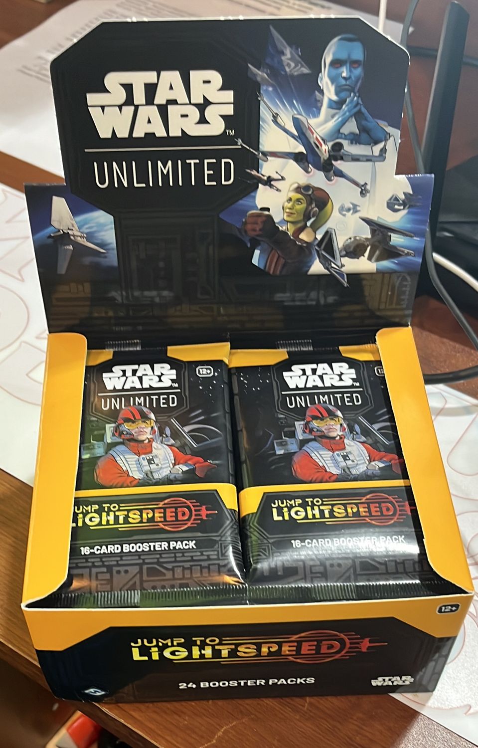 Star Wars Unlimited: Jump to Lightspeed pack