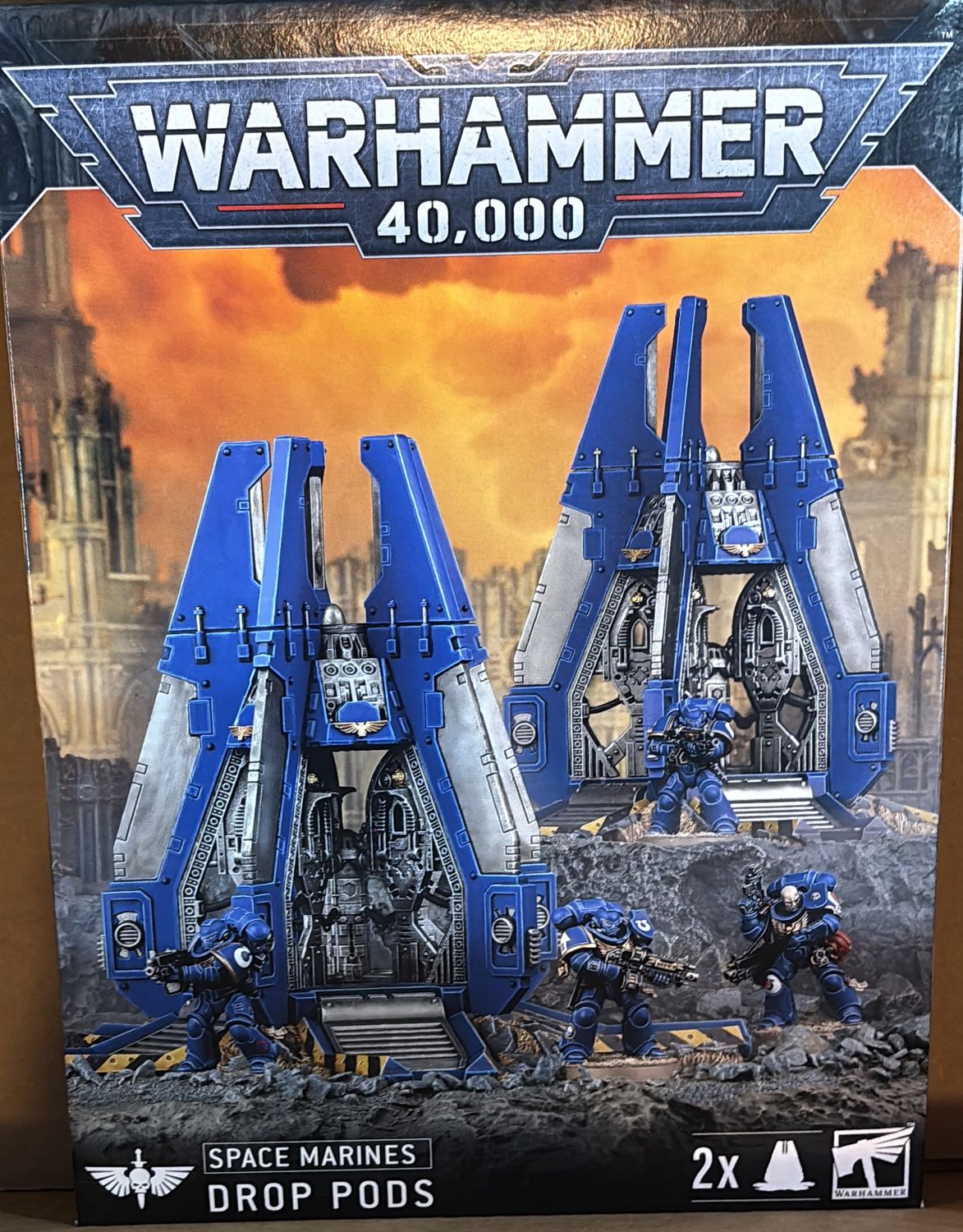 WARHAMMER 40K: SPACE MARINES DROP PODS