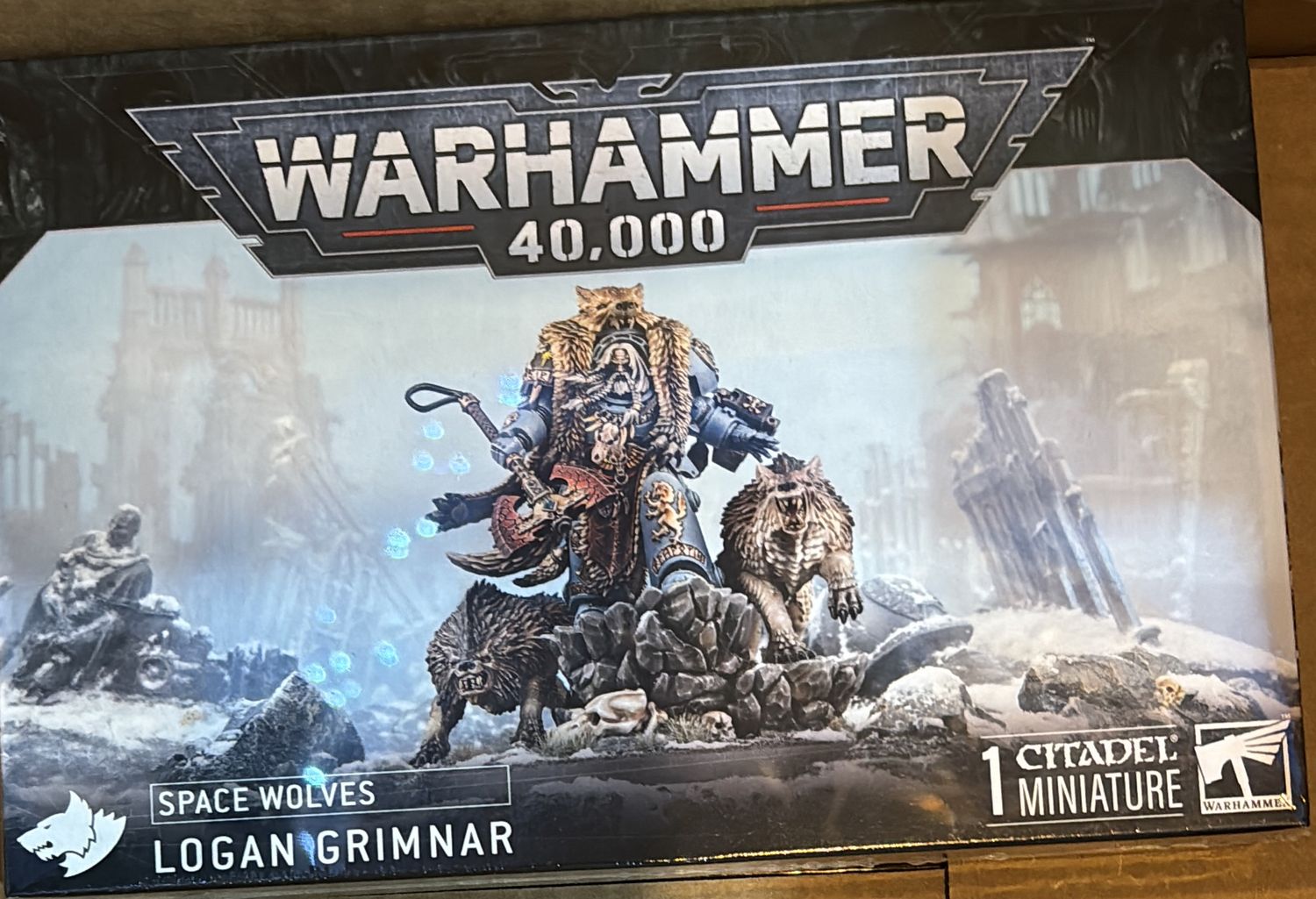 WARHAMMER 40K: SPACE WOLVES LOGAN GRIMNAR