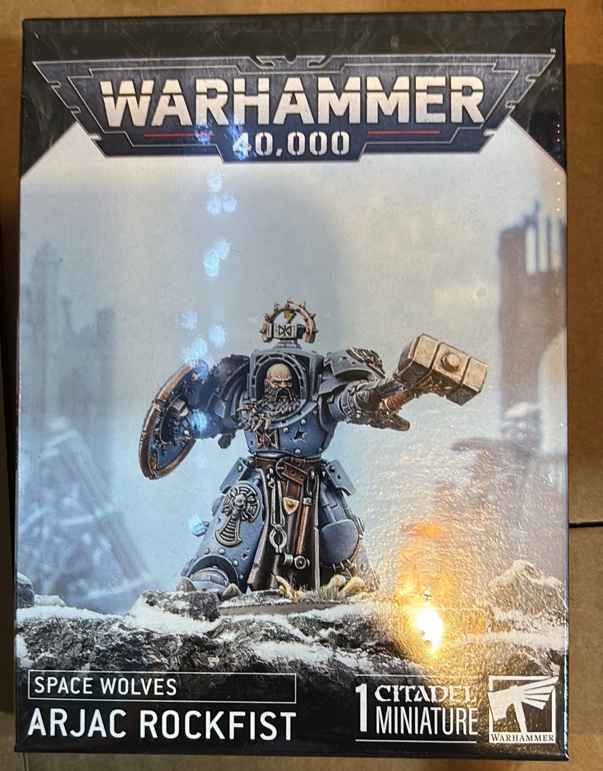 WARHAMMER 40K: SPACE WOLVES ARJAC ROCKFIST