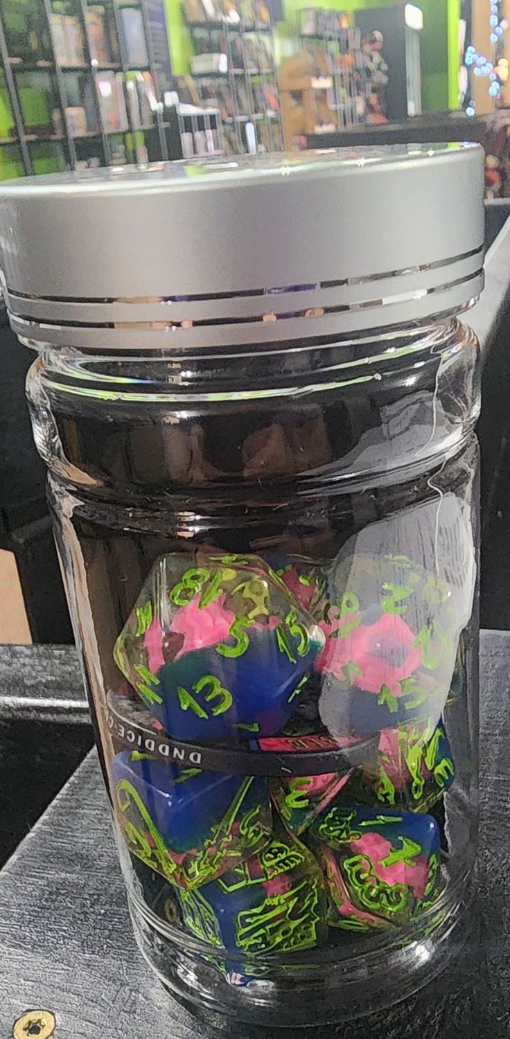 King of Crits zombie apocalypse dice set