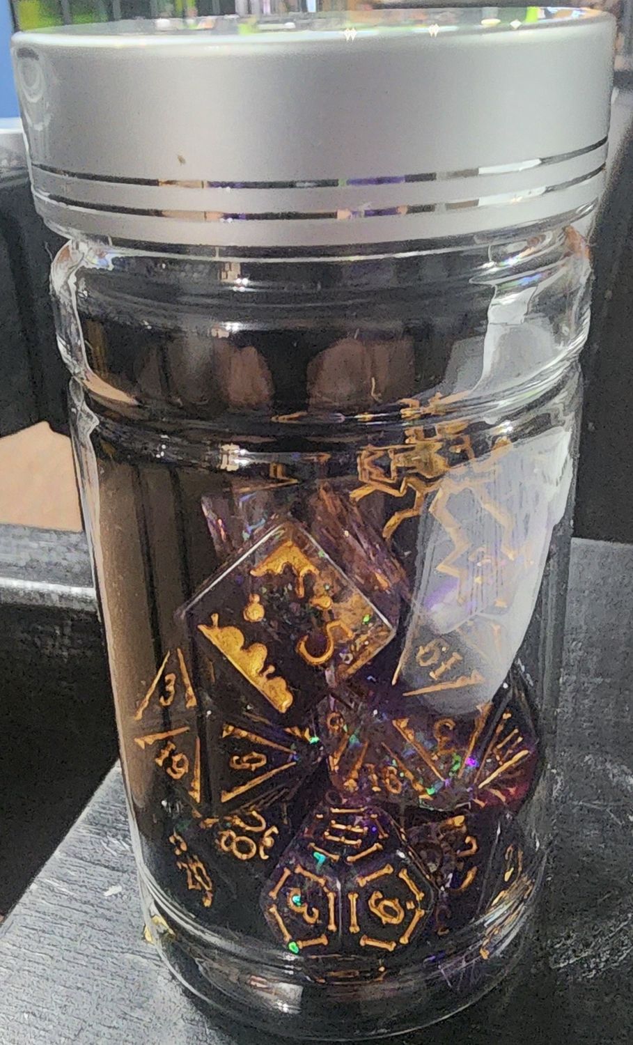King of Crits Archmage dice set