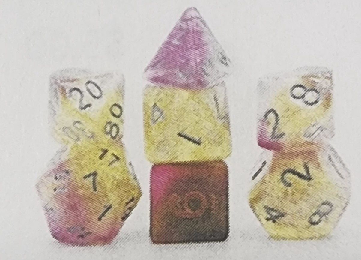 Dream Nebula rpg dice