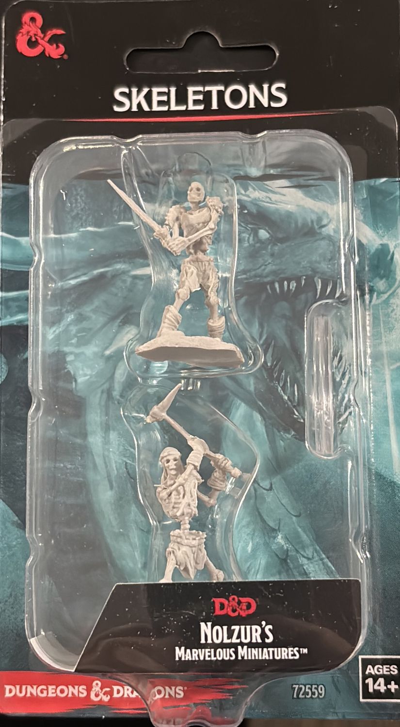 Nolzur’s marvelous miniatures skeletons 
