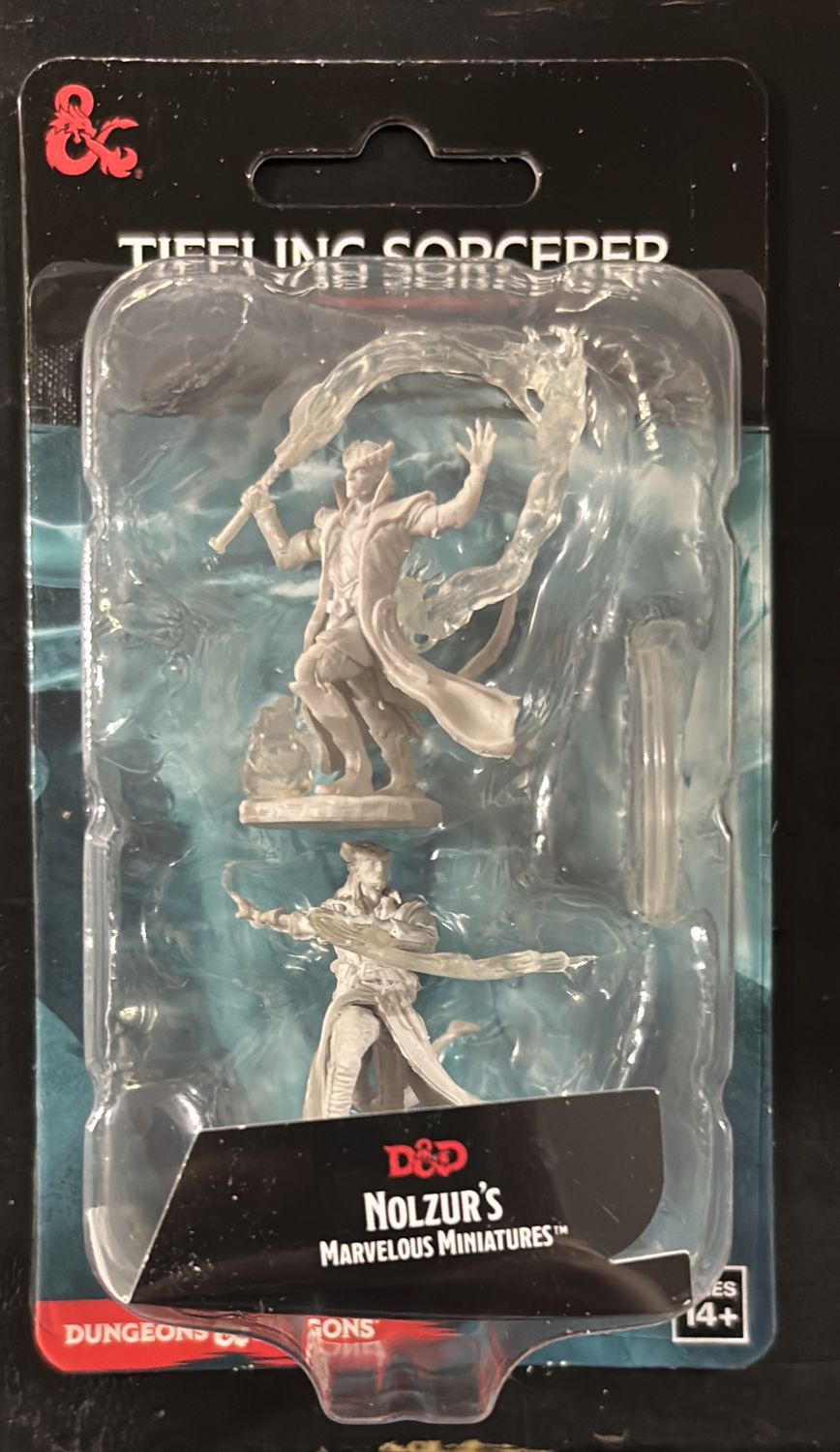 Nolzur’s Marvelous Miniatures: Tiefling Male Sorcerer