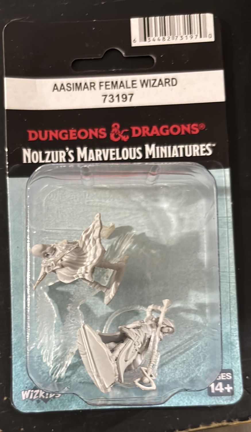 Nolzur’s Marvelous Miniatures: Aasimar Female Wizard