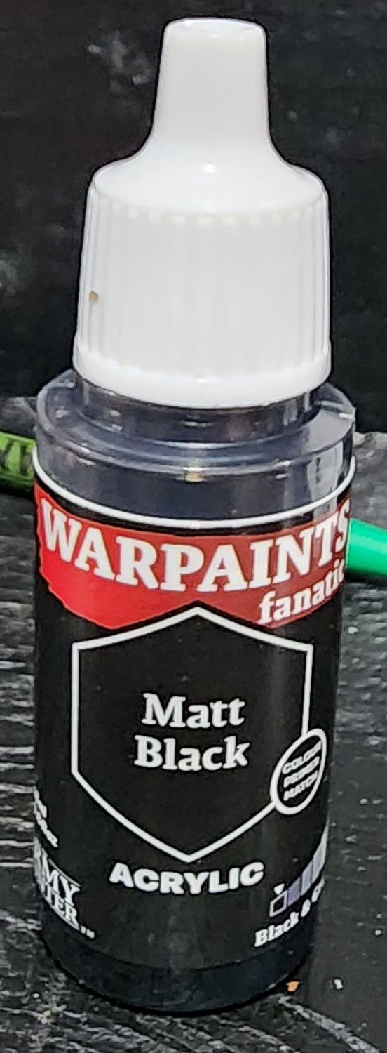 The ARMY PAINTER Fanatic Matt Black