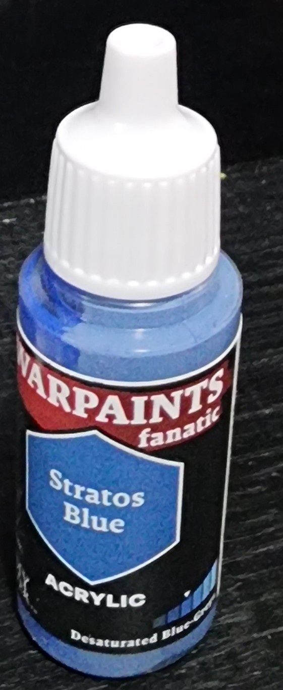 The army Painter fanatic stratos blue