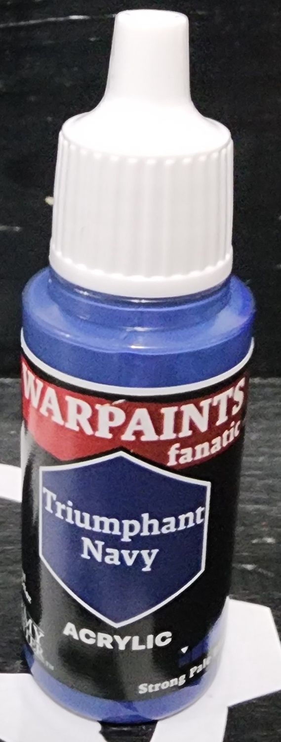 The army Painter fanatic triumphant navy