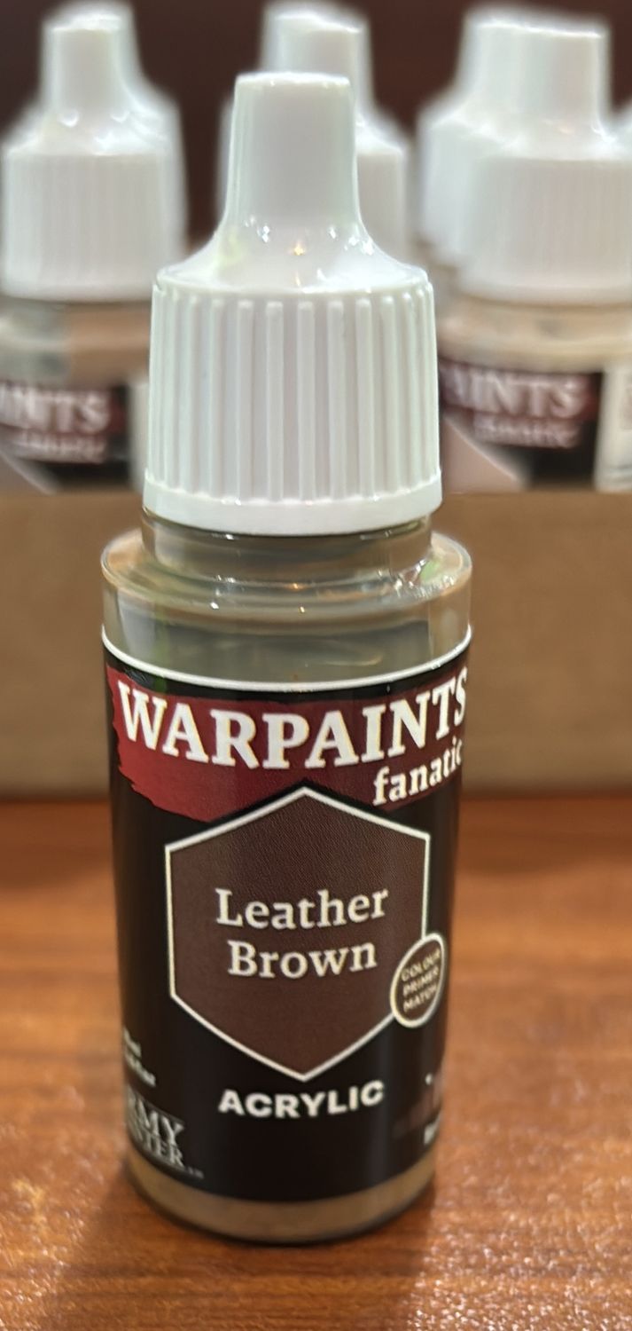 The Army Painter Fanatic: Leather Brown