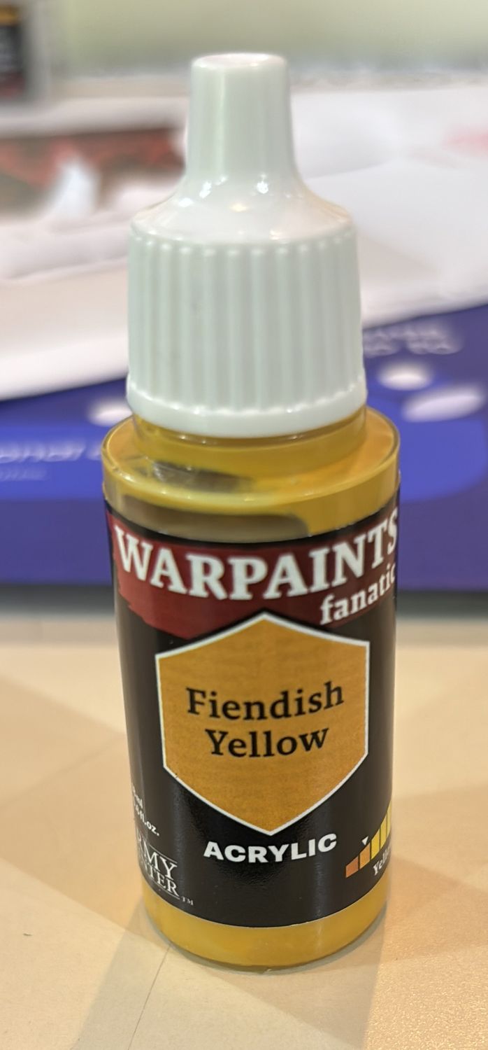 The Army Painter Fanatic: Fiendish Yellow