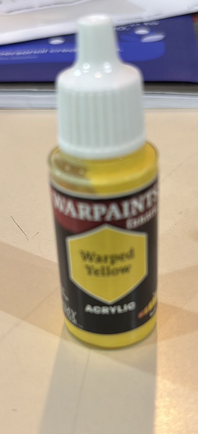The Army Painter Fanatic: Warped Yellow