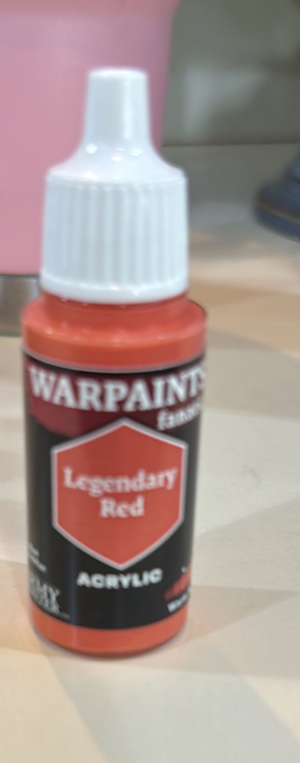 The Army Painter Fanatic: Legendary Red