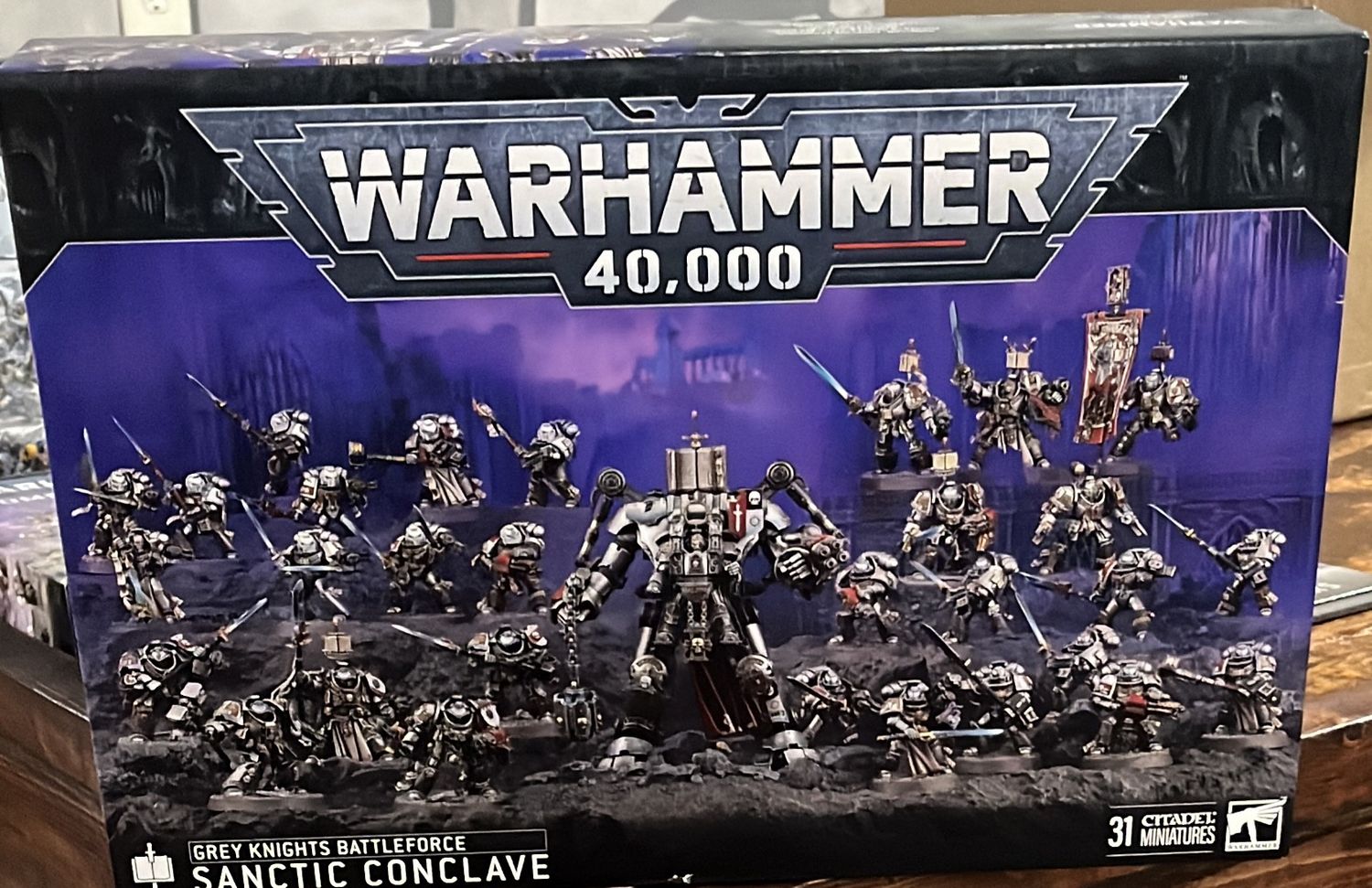 WARHAMMER 40K: GREY KNIGHTS BATTLEFORCE SANCTIC CONCLAVE