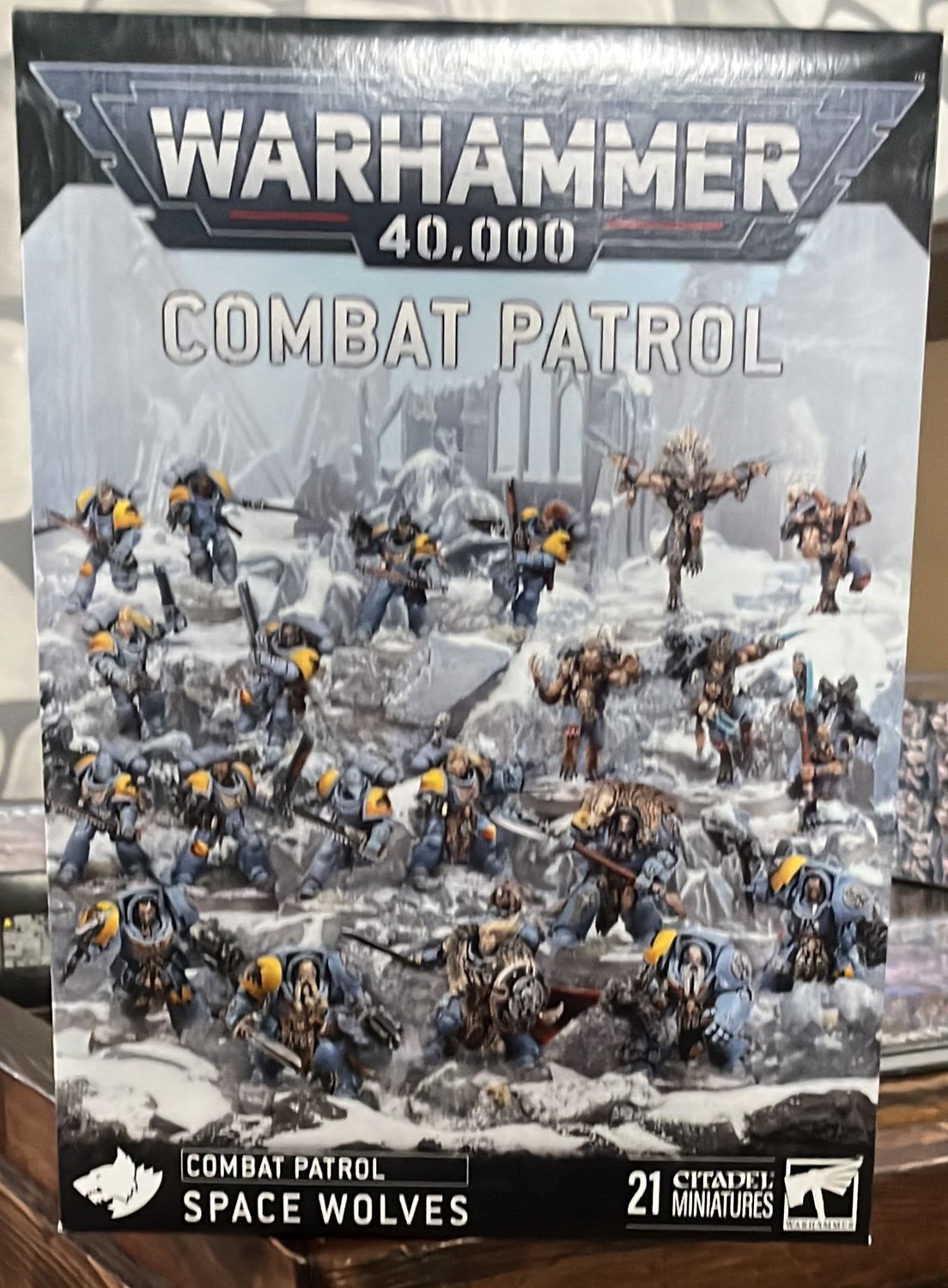 WARHAMMER 40K: COMBAT PATROL SPACE WOLVES