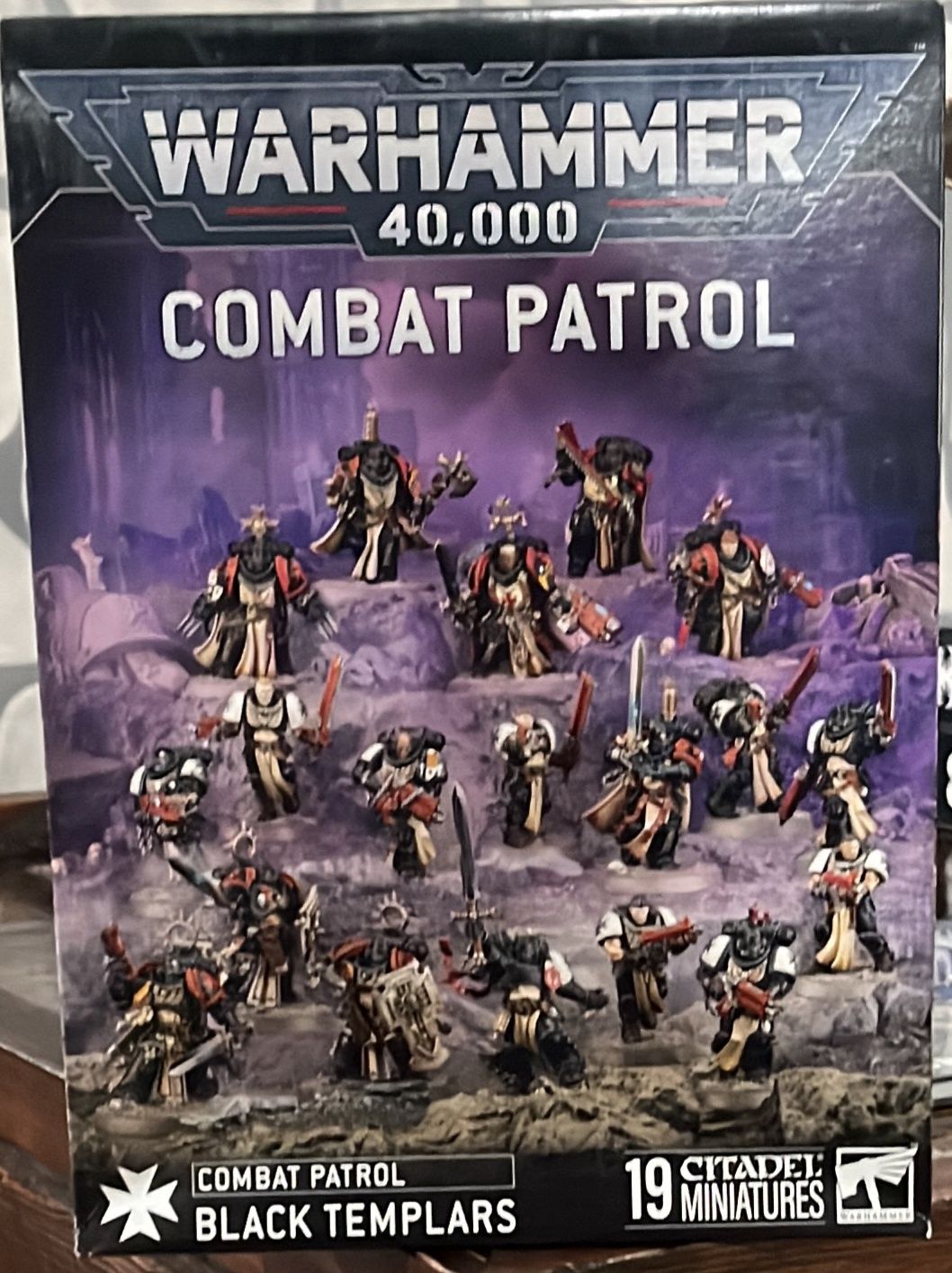 WARHAMMER 40K: COMBAT PATROL BLACK TEMPLARS