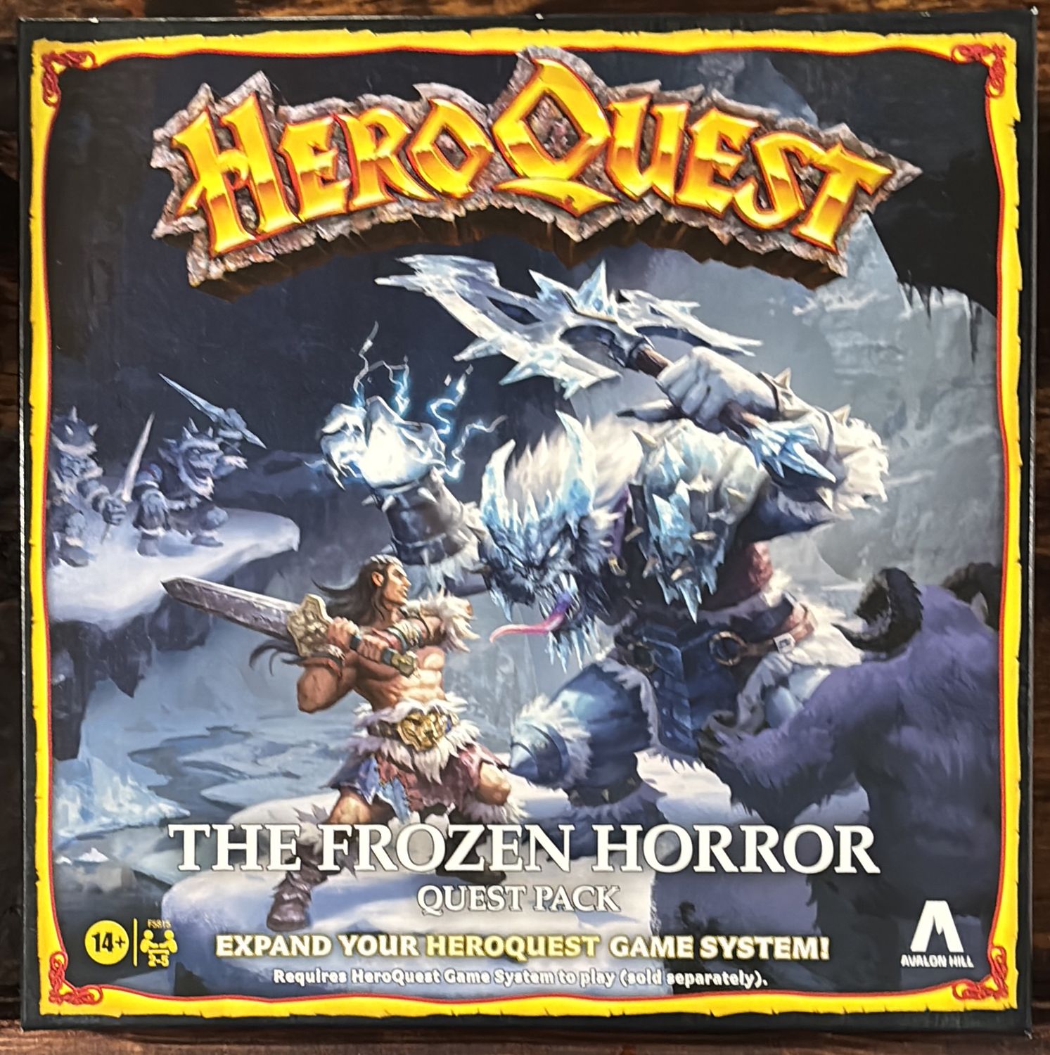 HeroQuest The Frozen Horror quest pack
